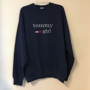 Tommy Girl Blue sweatshirt